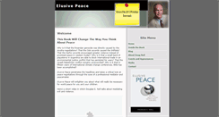 Desktop Screenshot of elusivepeace.com